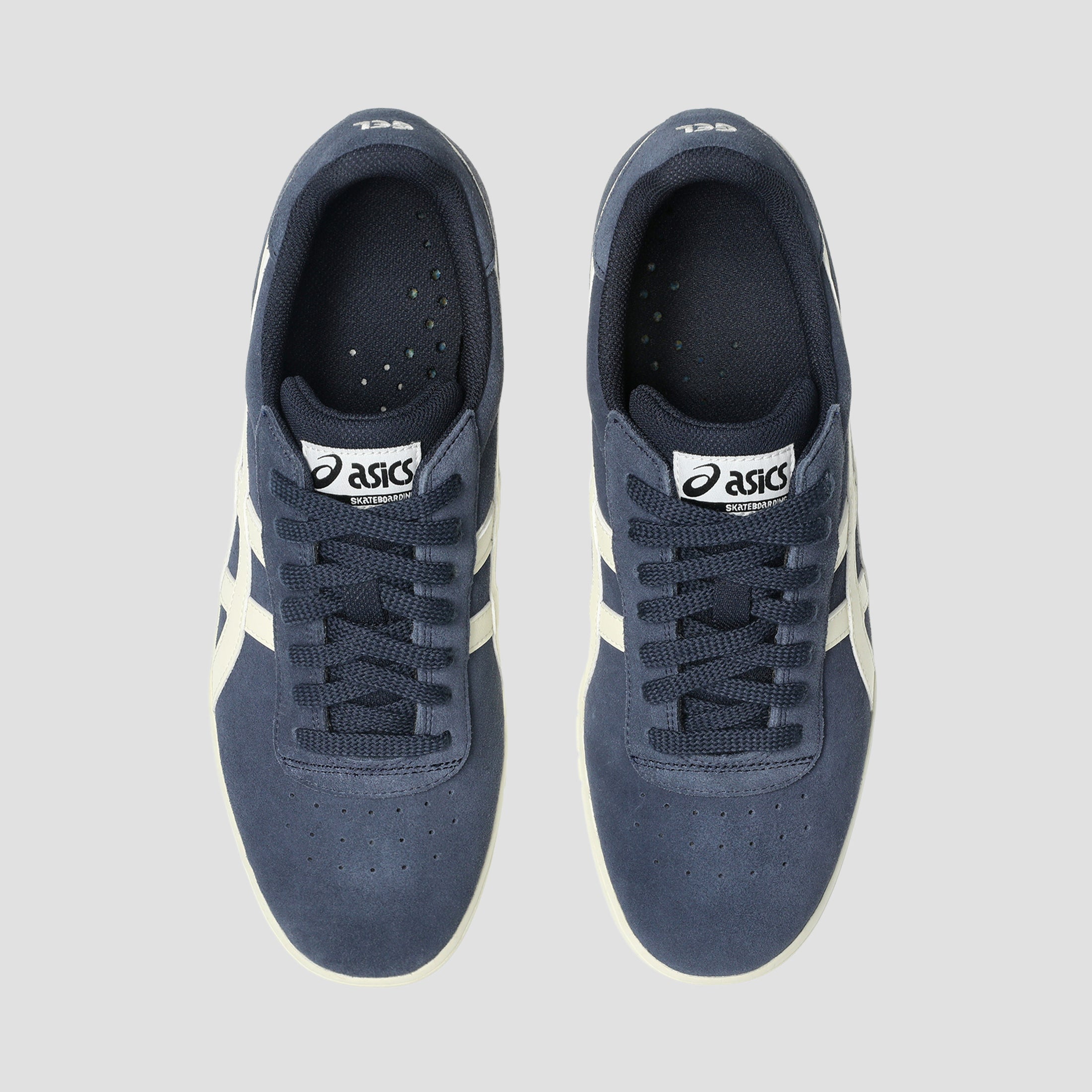 Asics Gel Vickka Pro Suede Skate Shoe Midnight / Ivory