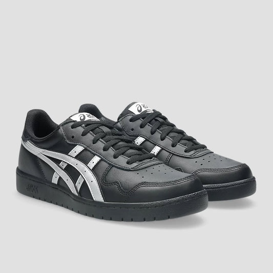 Asics Japan Pro Leather Skate Shoes Black / Pure Silver