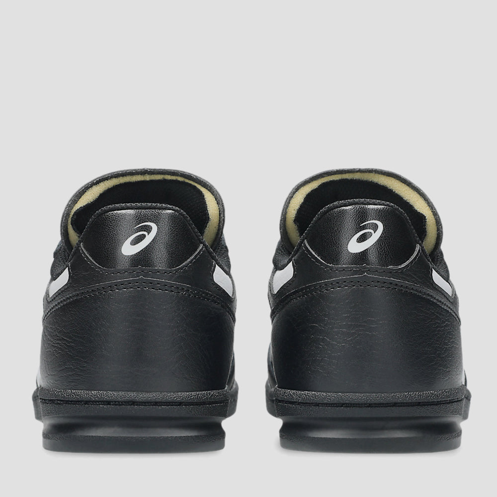 Asics Leggerezza FB PU Leather Skate Shoe Black / Bright White