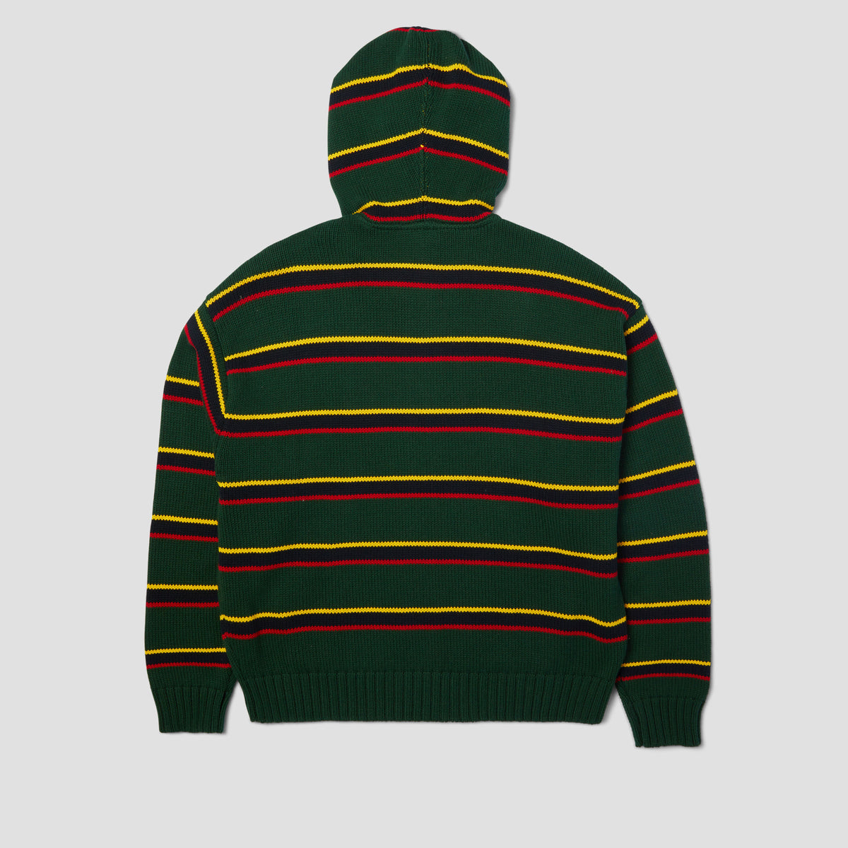 HUF Banks Full Zip Striped Hoodie Sycamore