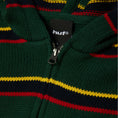 Load image into Gallery viewer, HUF Banks Full Zip Striped Hoodie Sycamore
