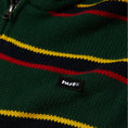 Load image into Gallery viewer, HUF Banks Full Zip Striped Hoodie Sycamore
