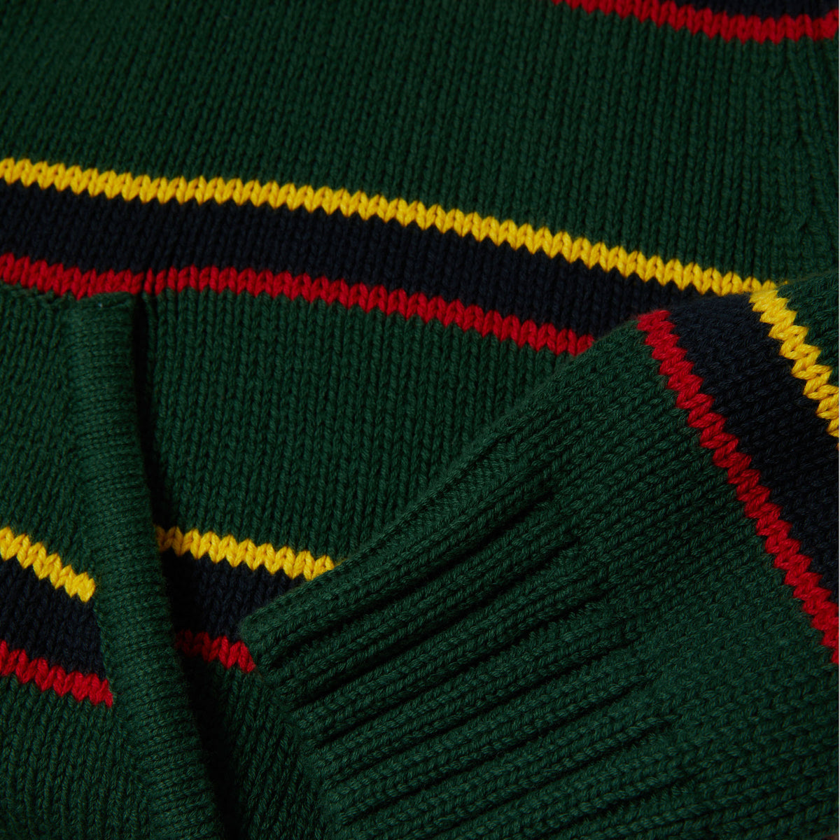 HUF Banks Full Zip Striped Hoodie Sycamore