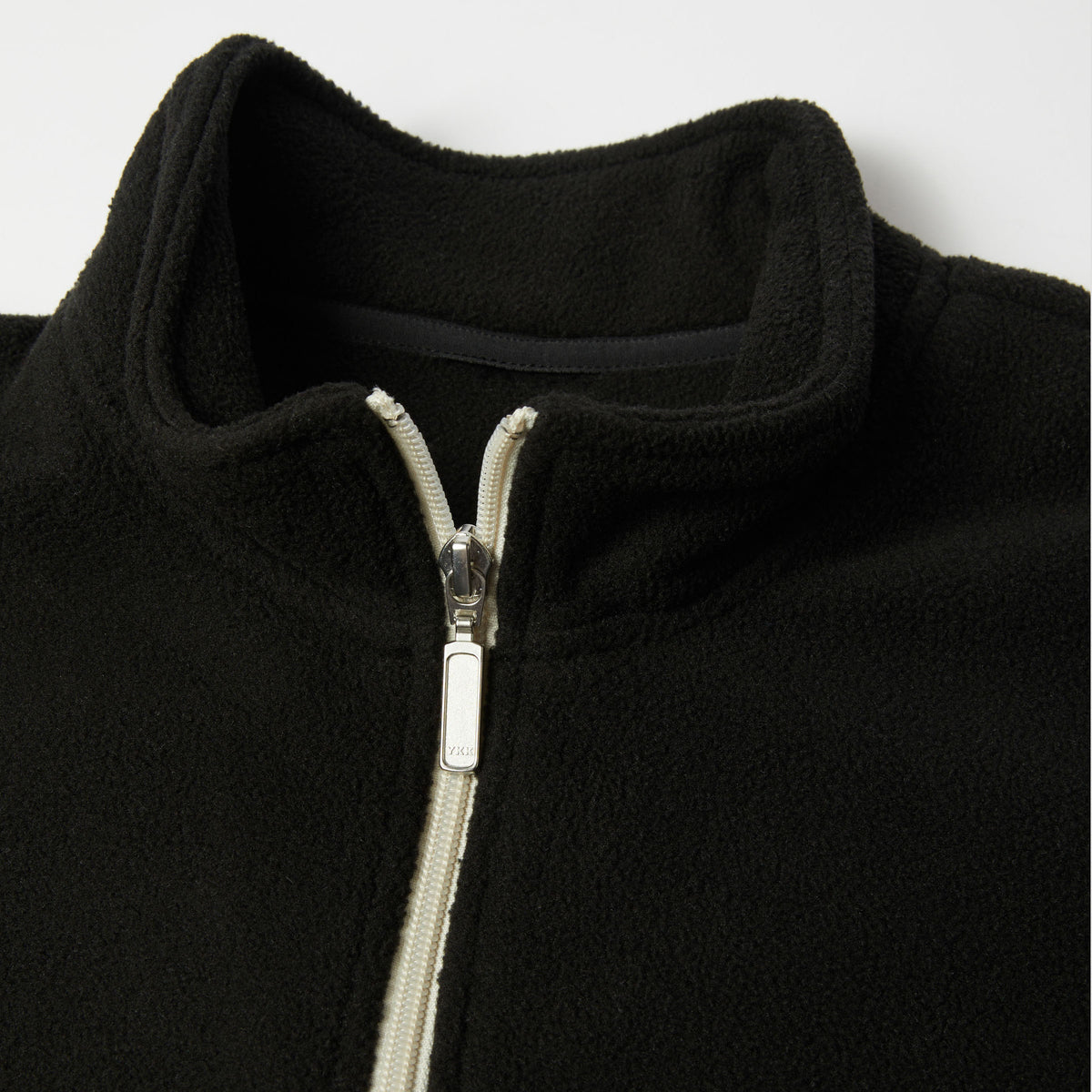 HUF Basecamp Quarter Zip Polar Fleece Black