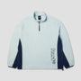 HUF Basecamp Quarter Zip Polar Fleece Sky Blue