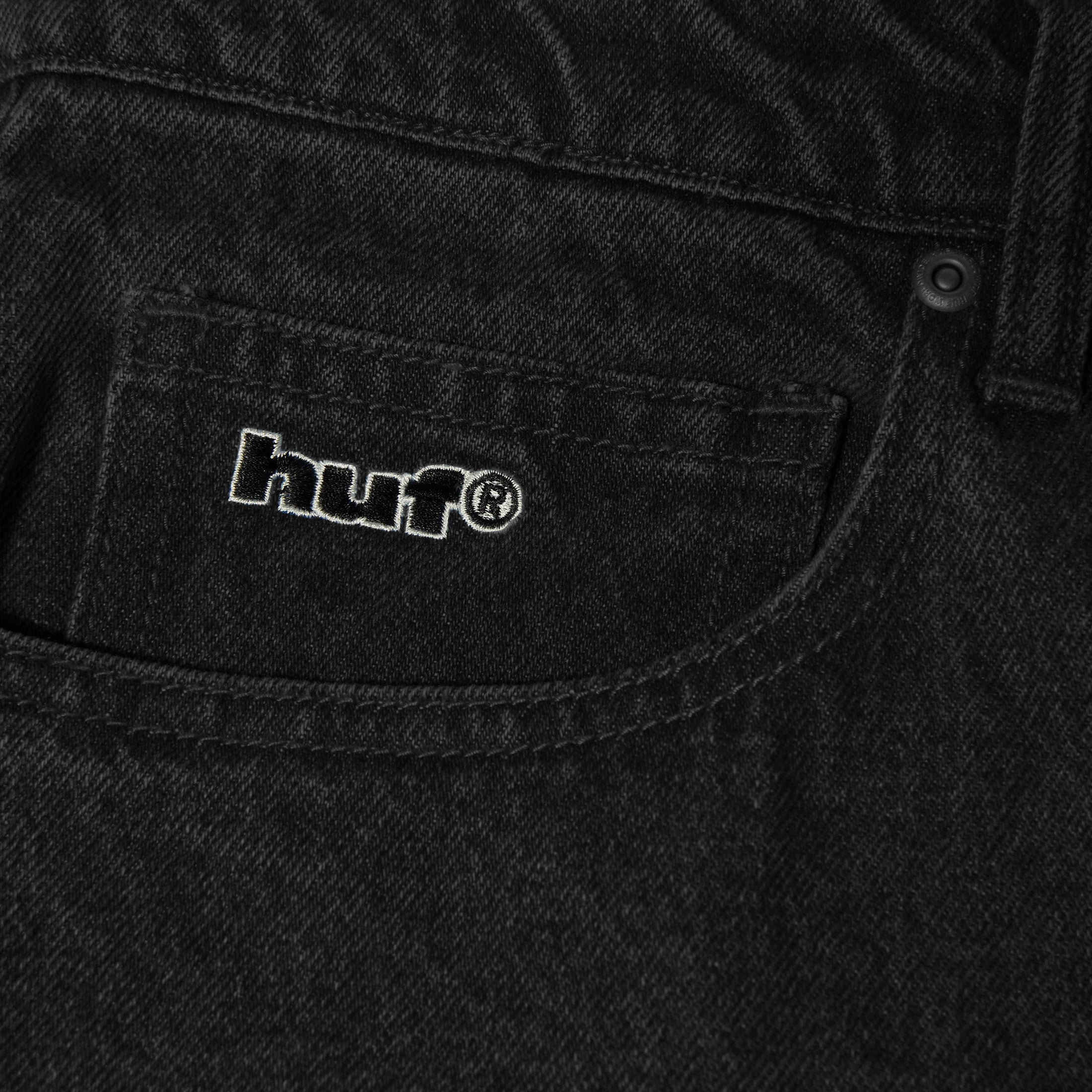 HUF Basic Ass Jeans Faded Black