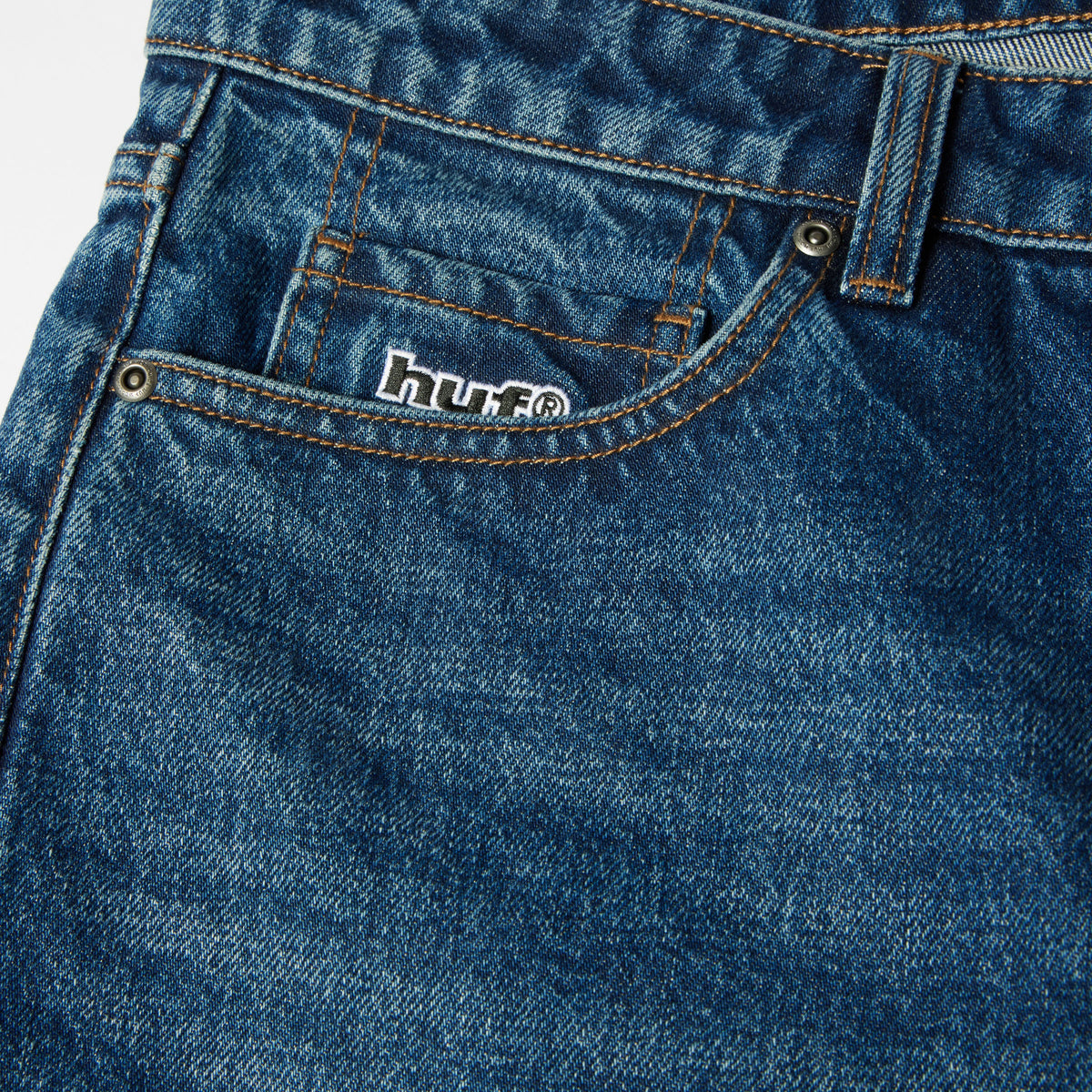 HUF Basic Ass Jeans Medium Stone Wash