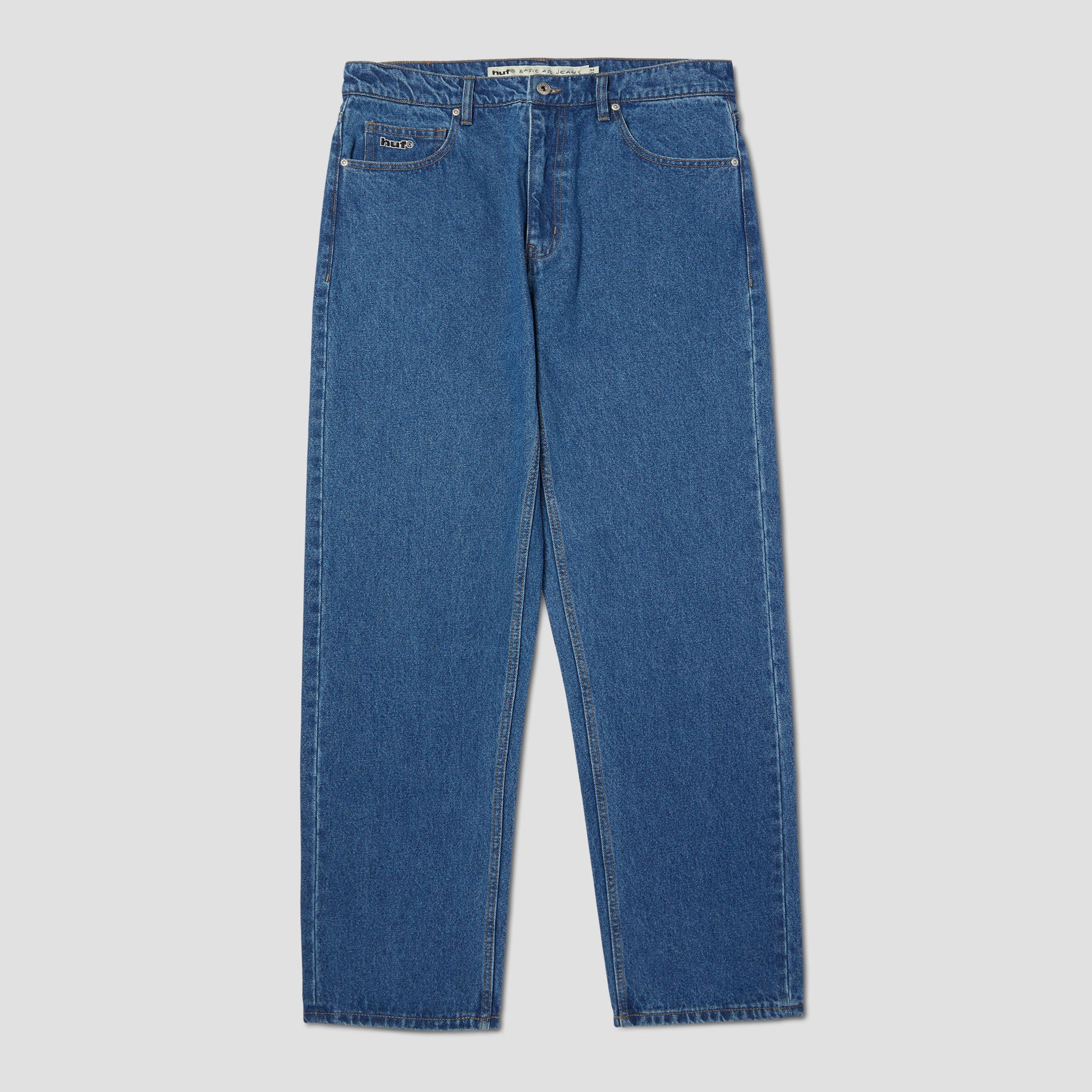 HUF Basic Ass Jeans Stone Wash Indigo