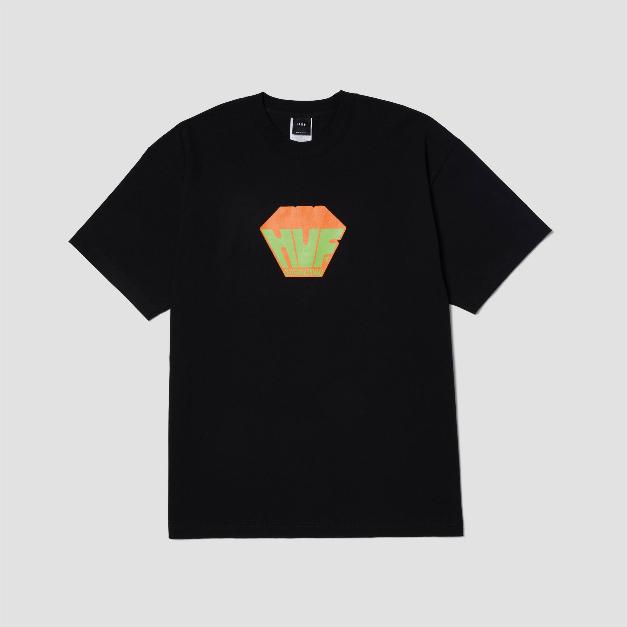 HUF Big Block Shortsleeve T-Shirt Black