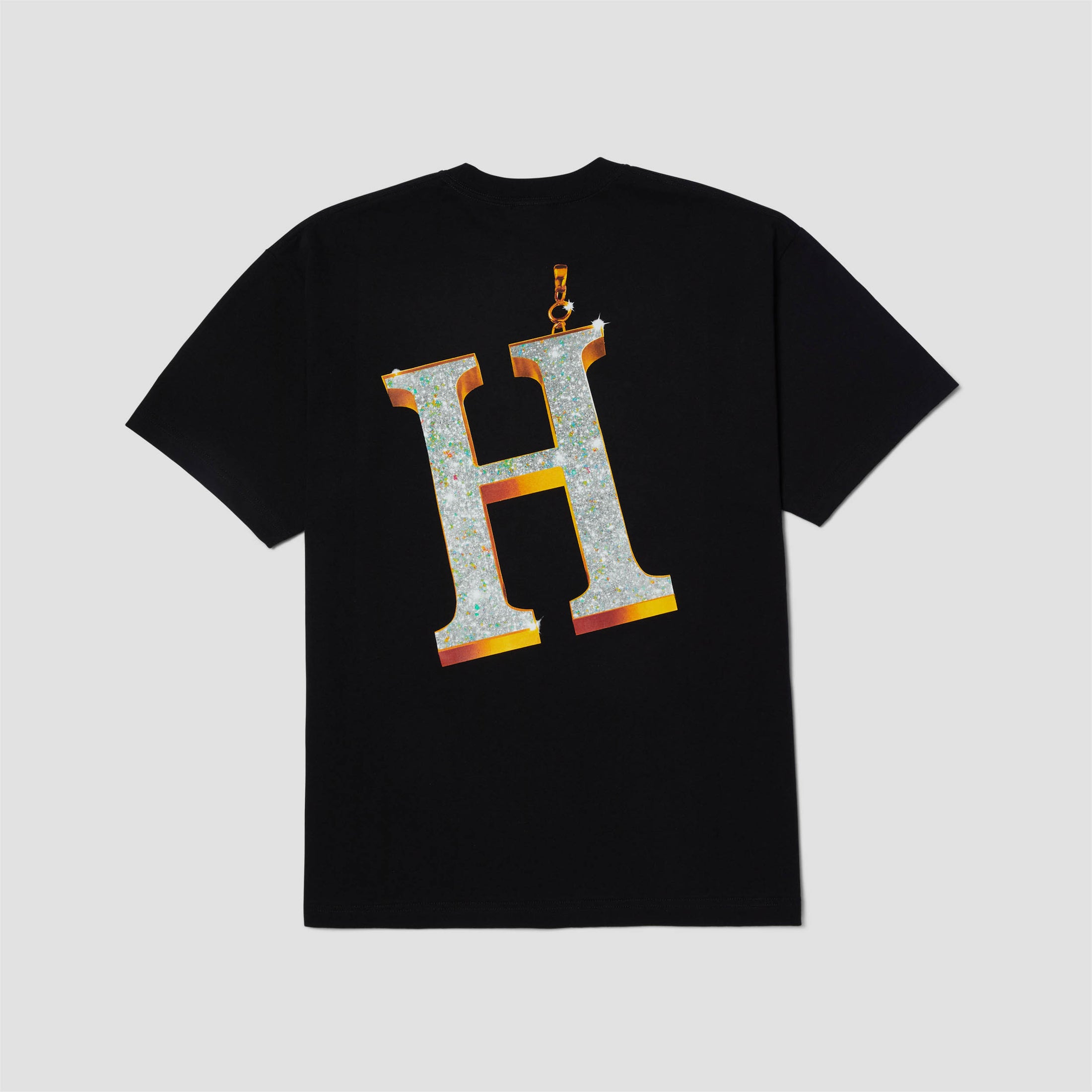HUF Big H Shortsleeve T-Shirt Black