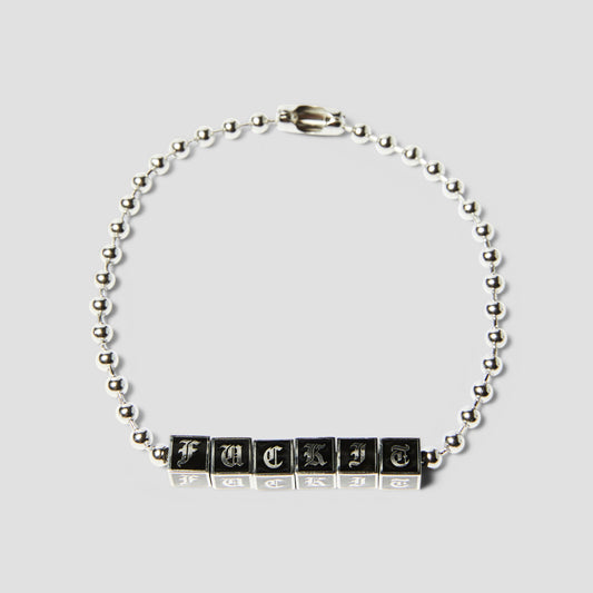 HUF Blocks Bracelet Silver
