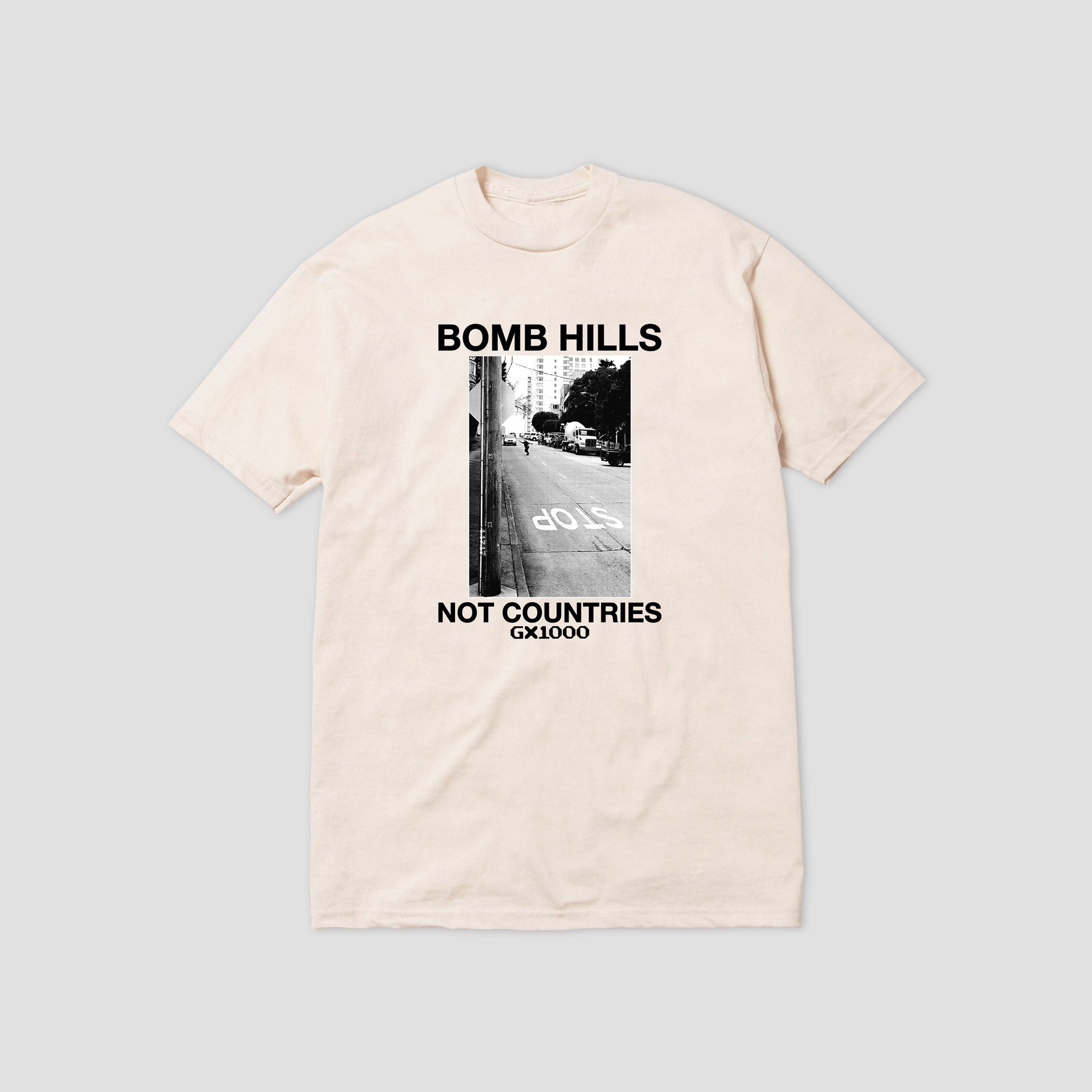 GX1000 Bomb Hills T-Shirt Cream / Black