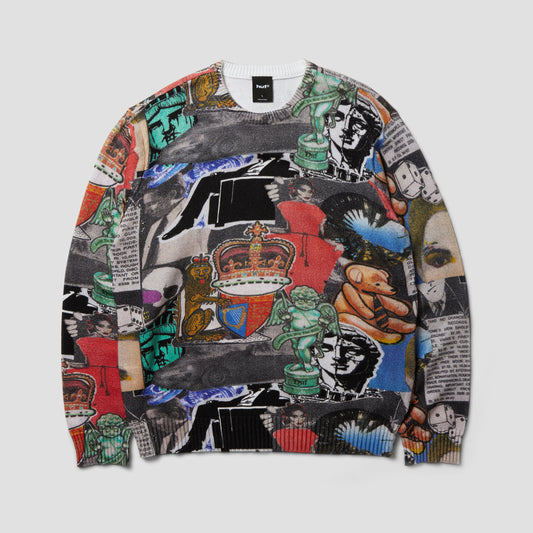 HUF Boulevard Status Crewneck Multi