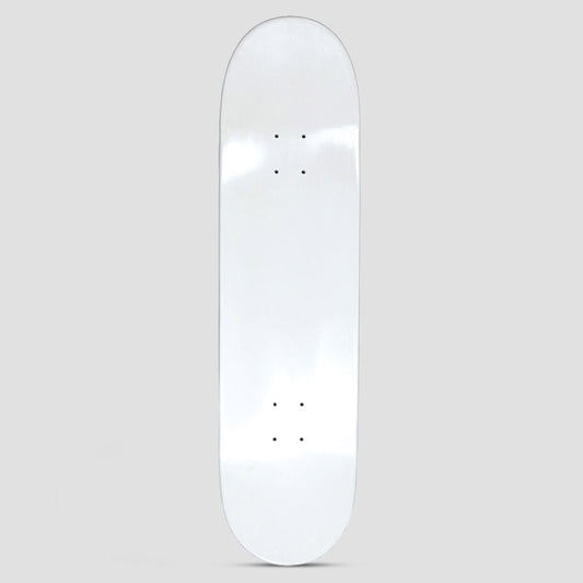 Baglady 8.375 Linger Skateboard Deck White Dip