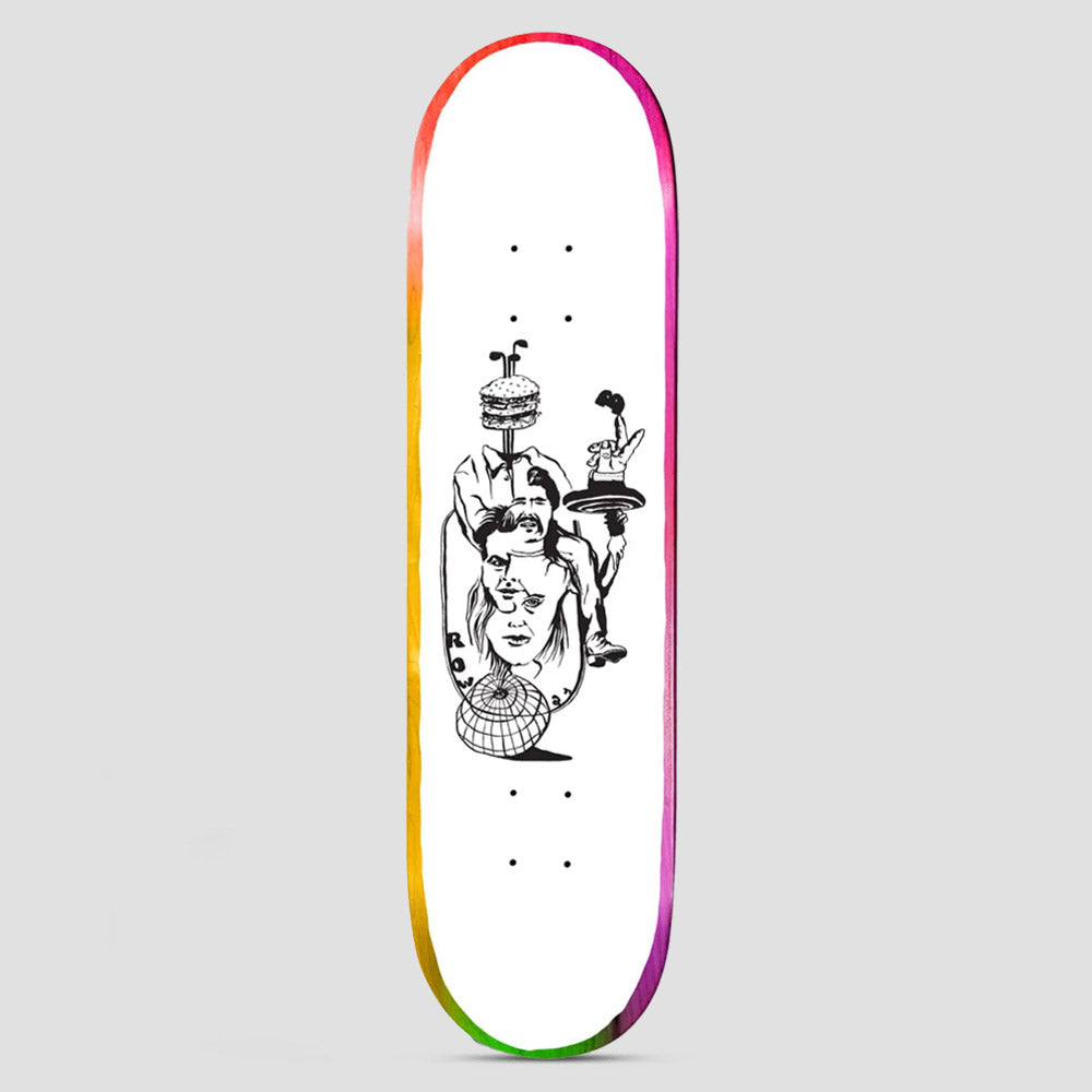 Baker 8.125 Rowan Zorilla Daydreams Skateboard Deck Multi