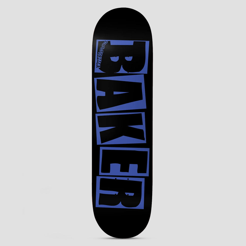 Baker 8.25 Rowan Zorilla Brand Logo Danger Blue Skateboard Deck