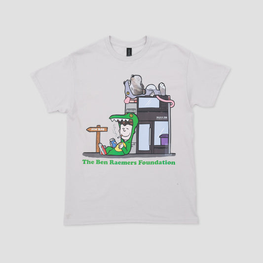 Ben Raemers Foundation Slam City x Lost Art T-Shirt Ice
