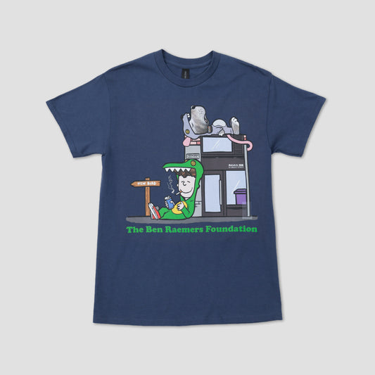 Ben Raemers Foundation Slam City x Lost Art T-Shirt Slate