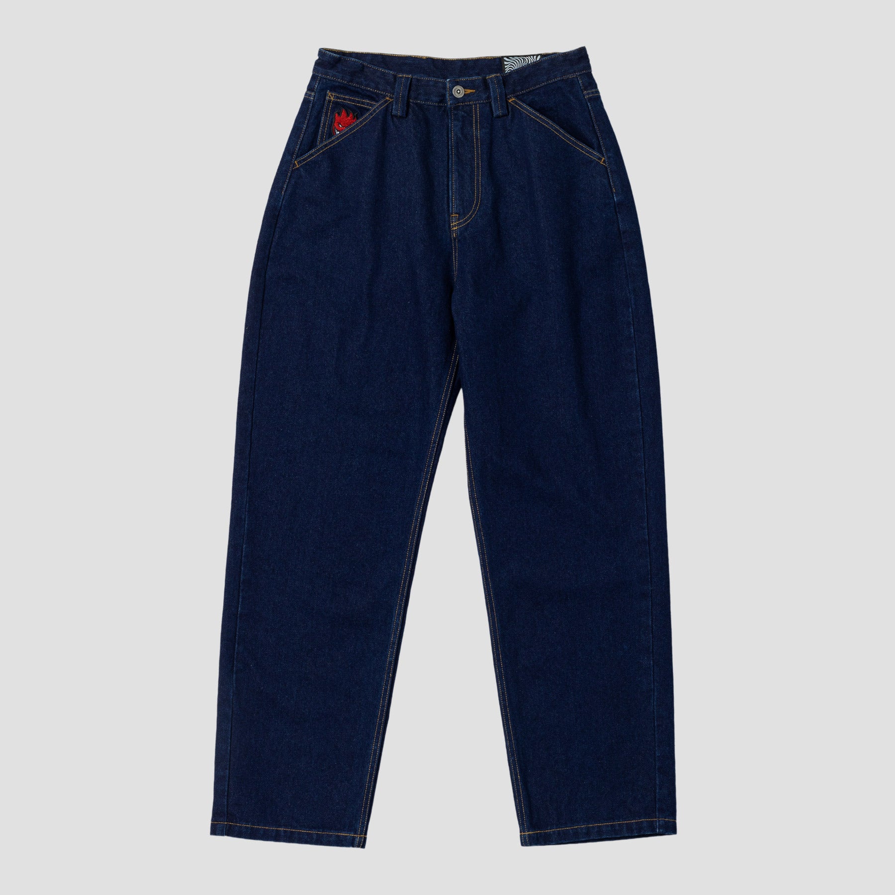 Spitfire Bighead Fill Denim Pant Dark Rinse