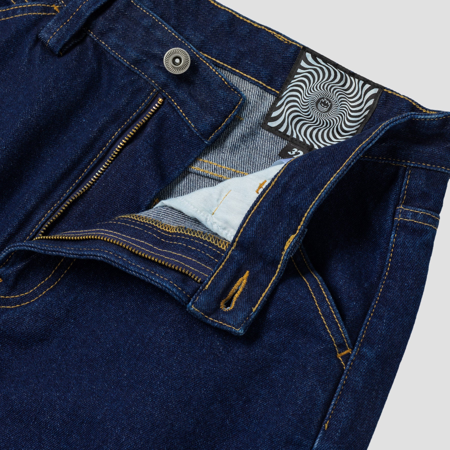 Spitfire Bighead Fill Denim Pant Dark Rinse
