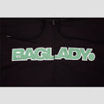Load image into Gallery viewer, Baglady Full Zip Hood Black
