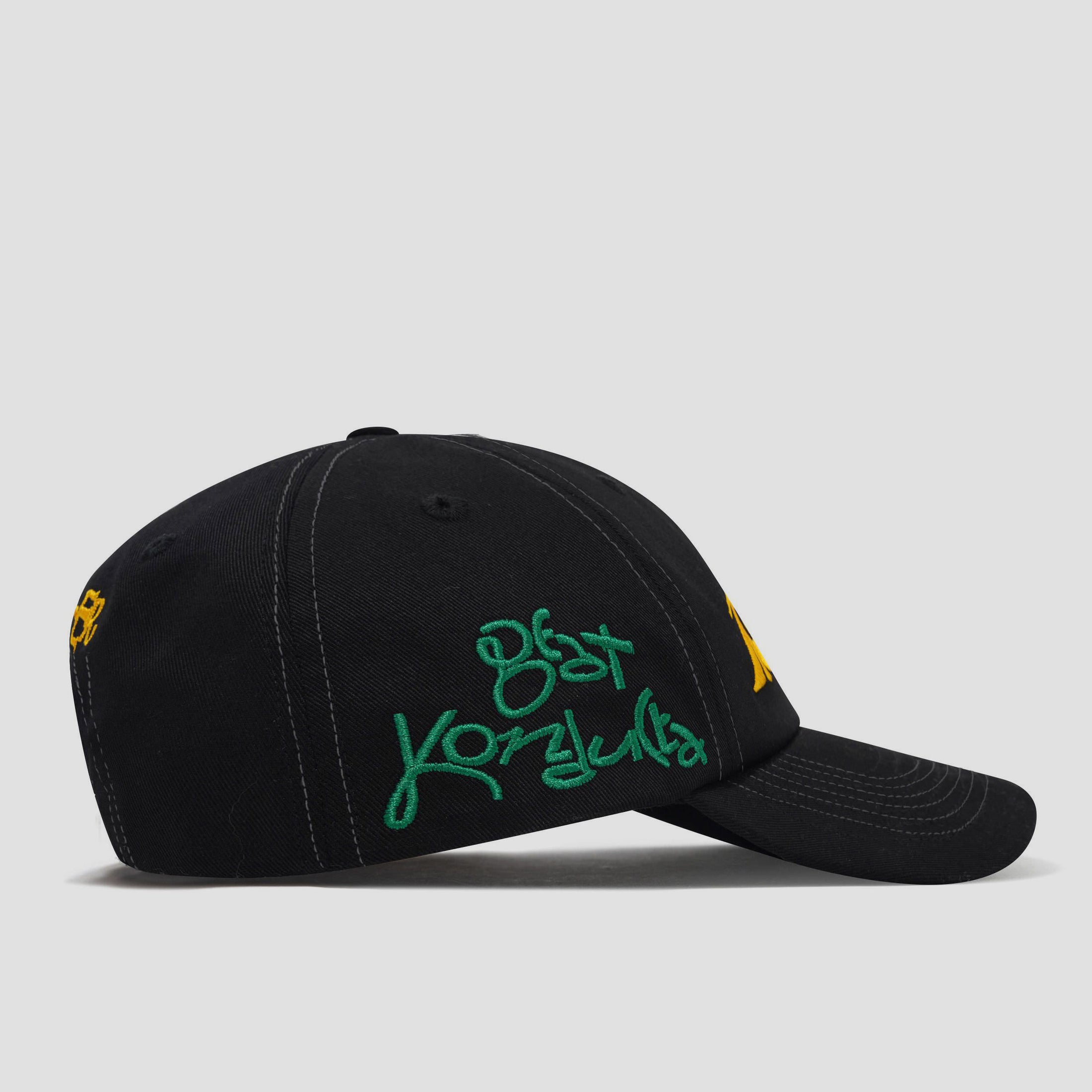 Butter Goods X Madlib Alias 6 Panel Cap Black