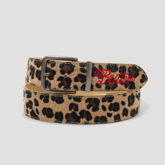 Butter Goods Animal Hide Belt Leopard
