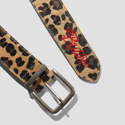 Butter Goods Animal Hide Belt Leopard