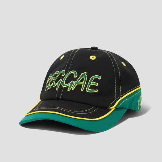 Butter Goods Dub 6 Panel Cap Black / Green