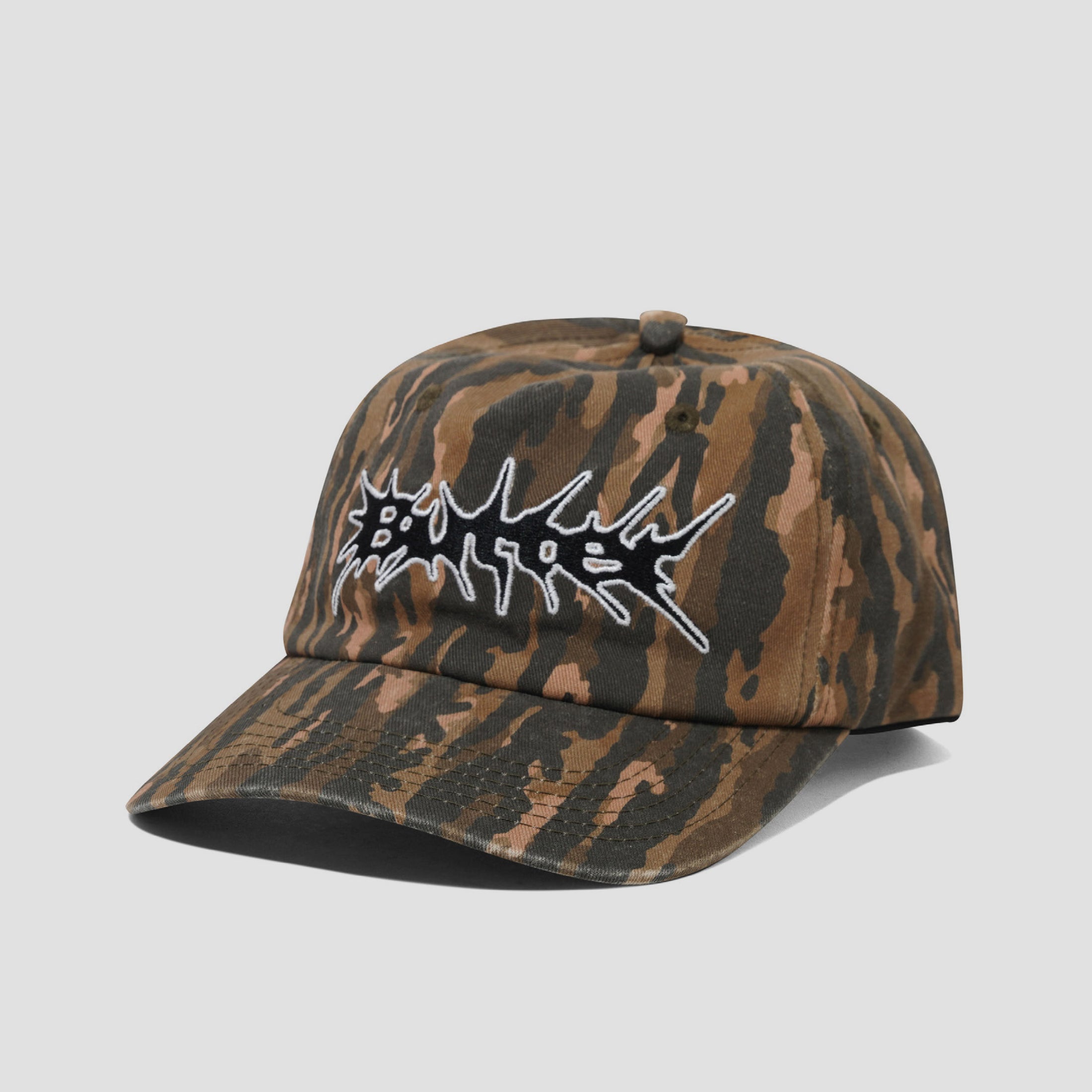 Butter Goods Nail 5 Panel Cap Frog Camo