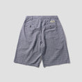 Load image into Gallery viewer, Butter Goods Pleated Shorts Navy Plaid
