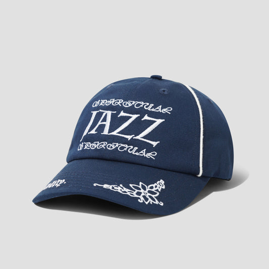 Butter Goods Spiritual Logo 6 Panel Cap Navy