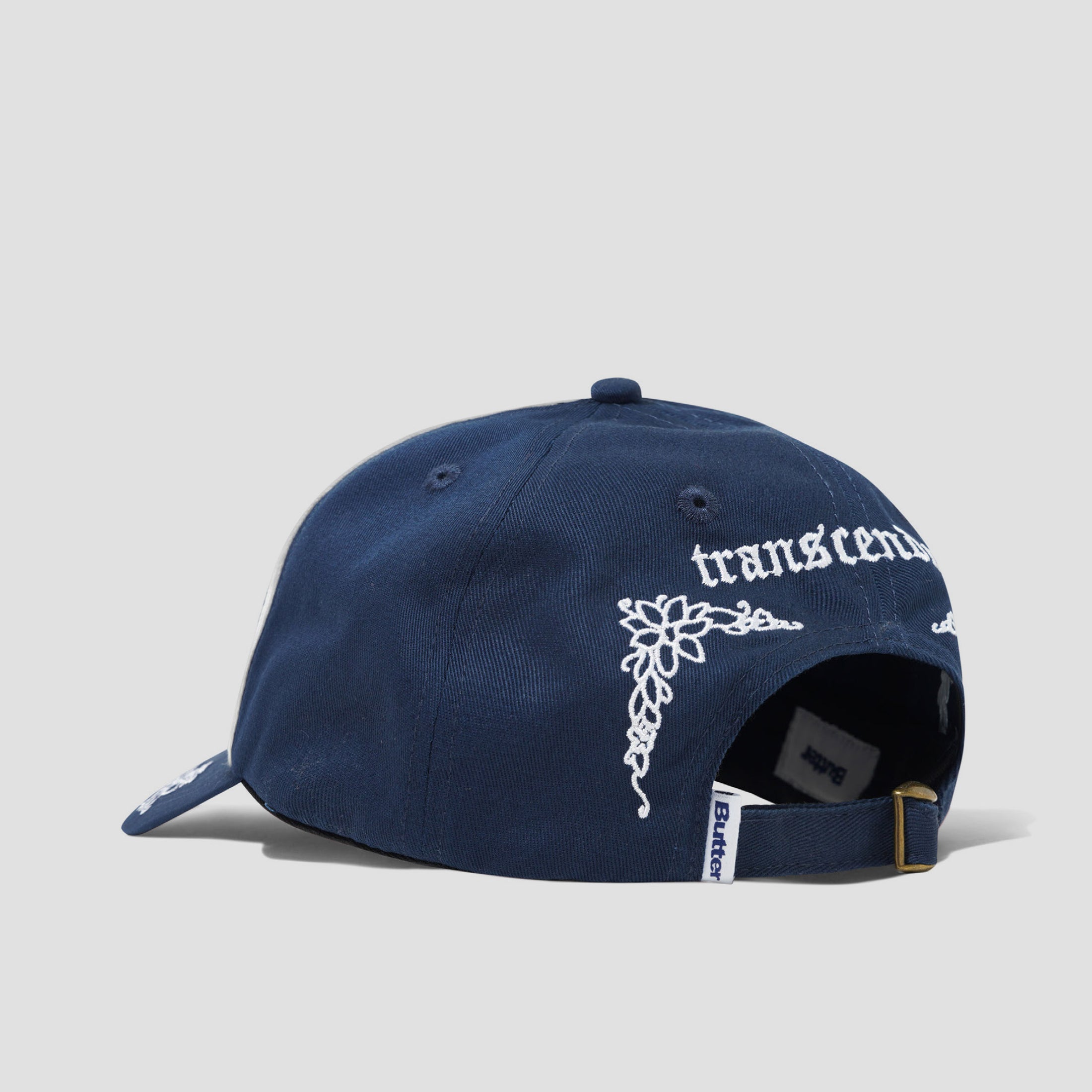 Butter Goods Spiritual Logo 6 Panel Cap Navy