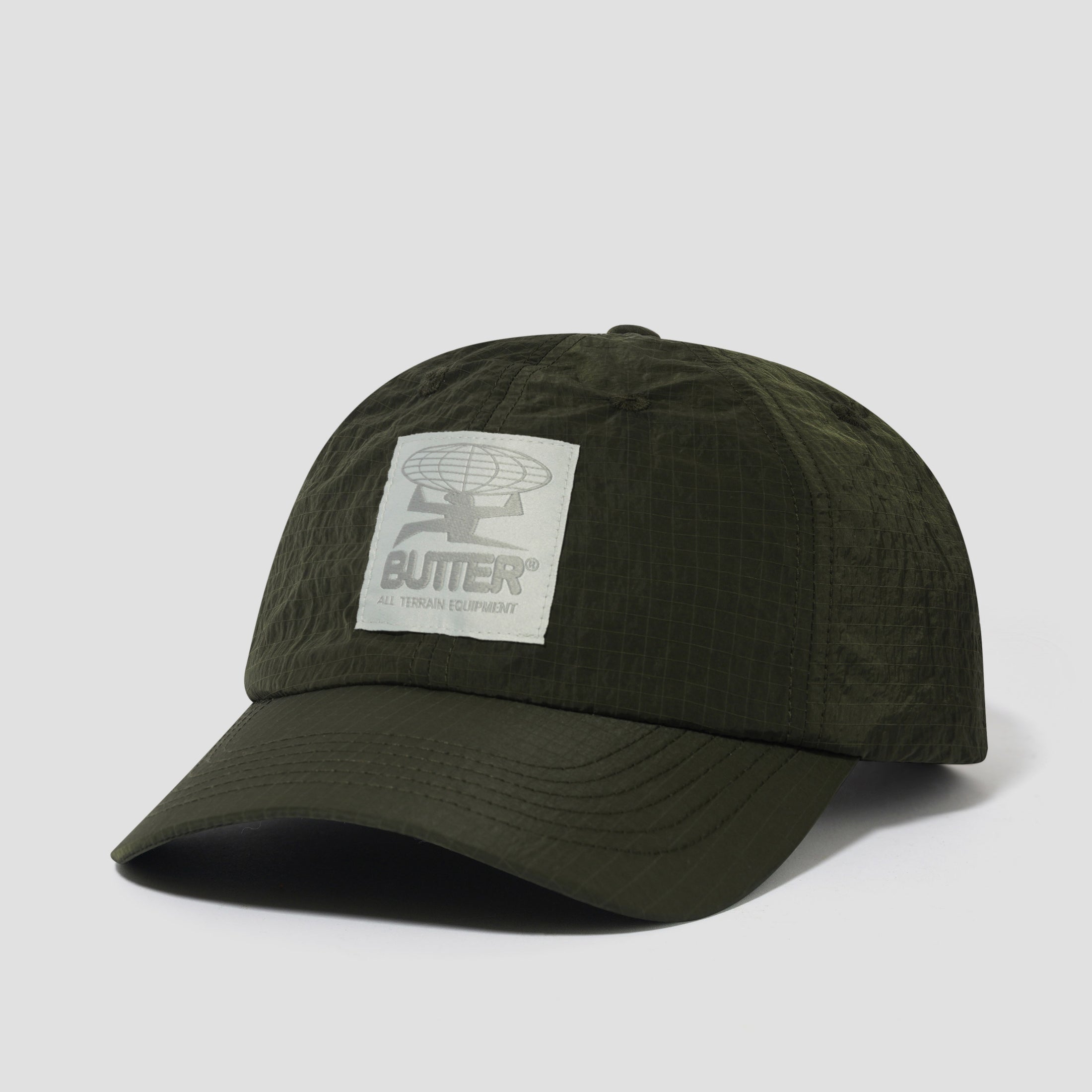 Butter Goods Terrain 6 Panel Cap Faded Black