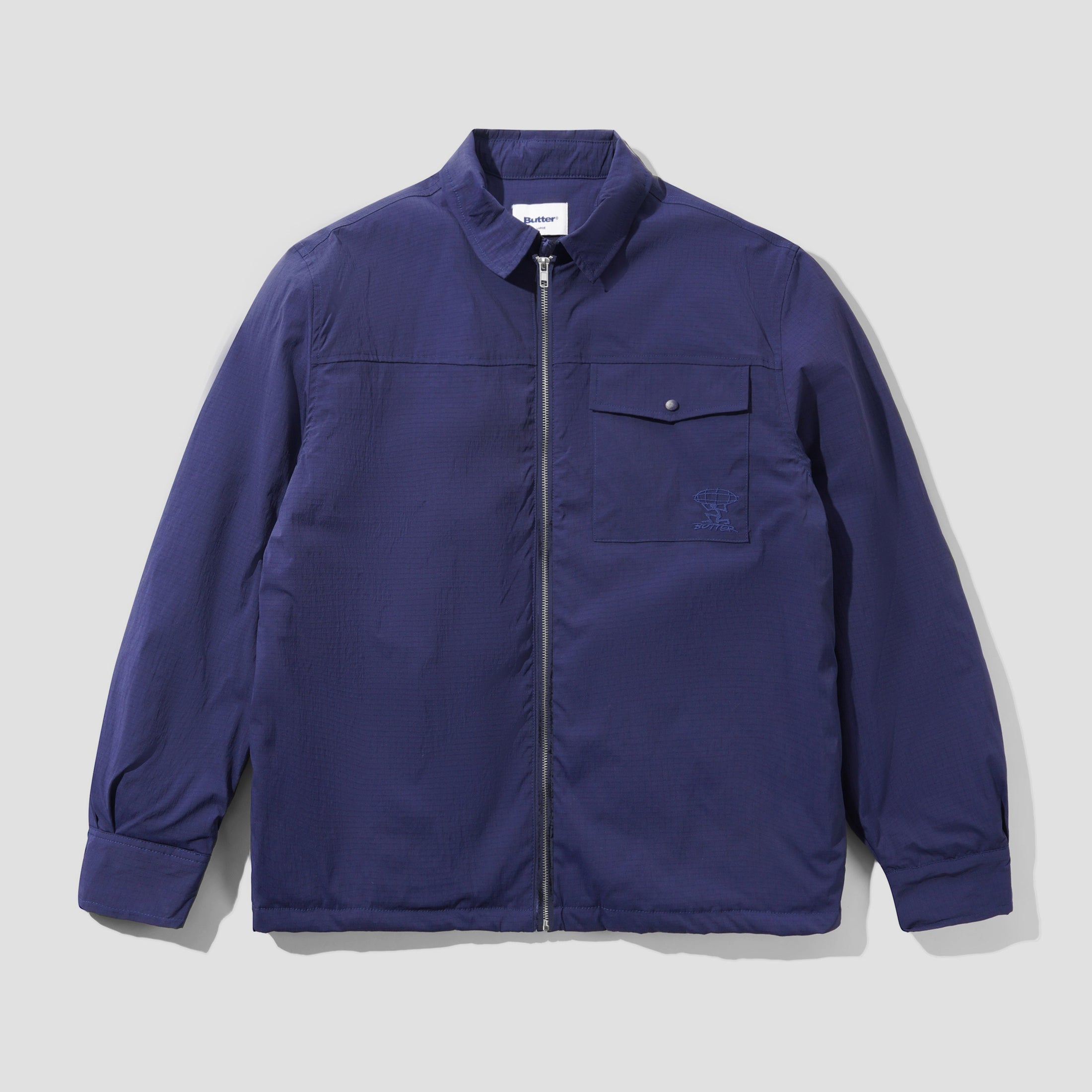 Butter Goods Terrain Insulated Shirt Navy
