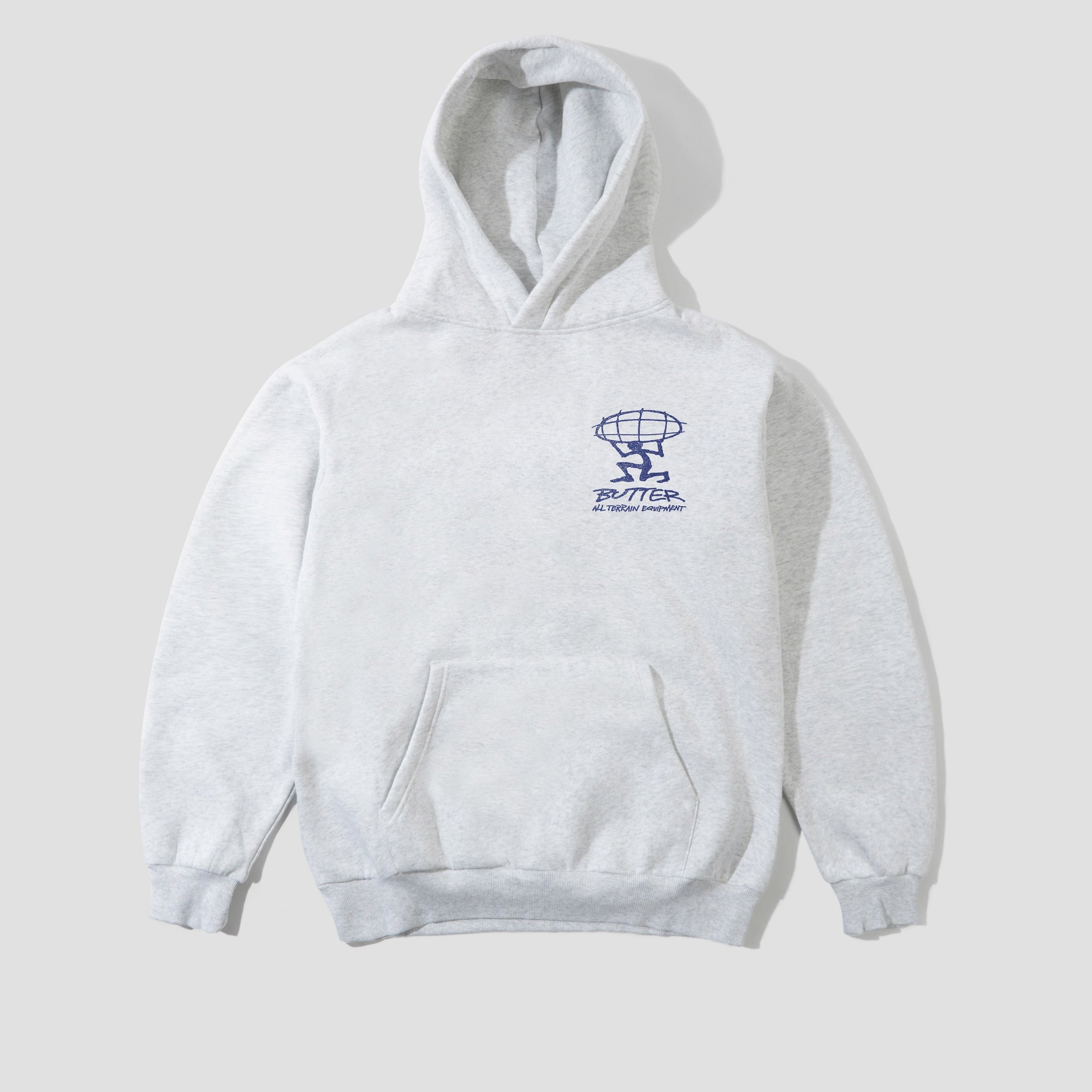 Butter Goods Terrain Pullover Hood Ash
