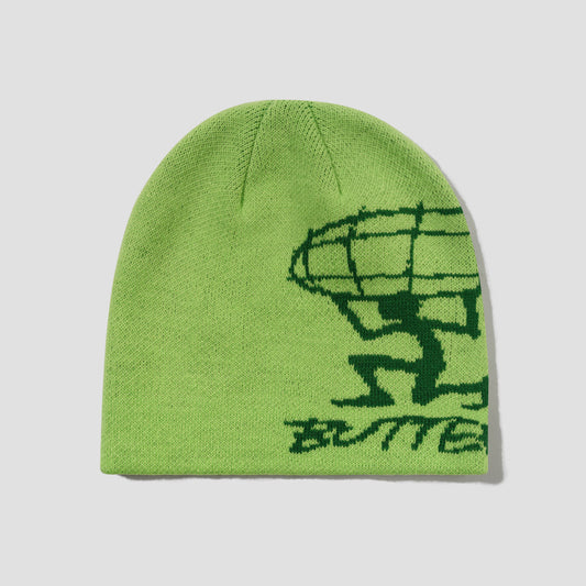 Butter Goods Terrain Skully Beanie Lime