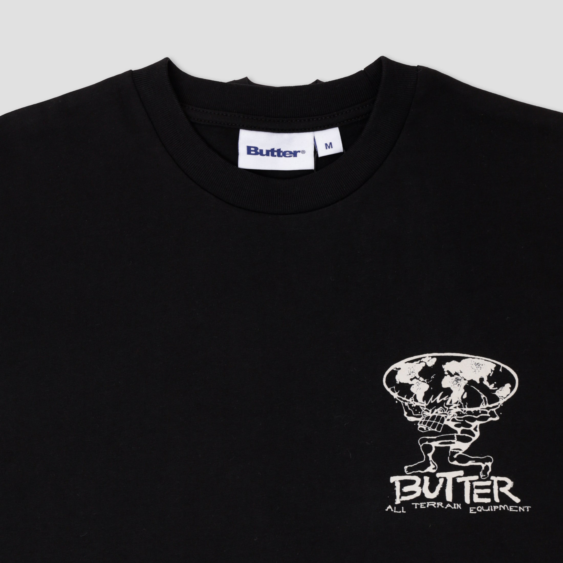 Butter Goods Terrain T-Shirt Black