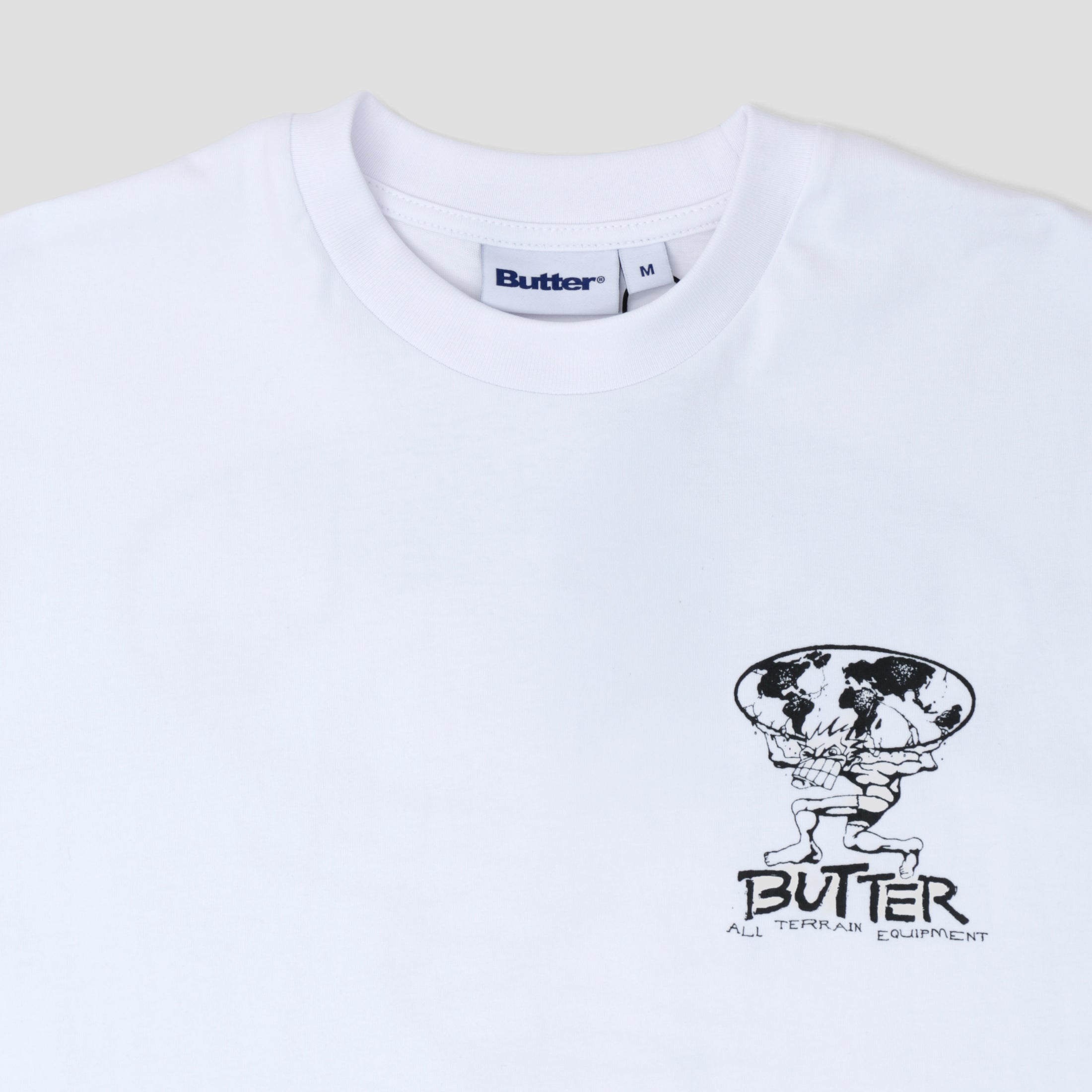 Butter Goods Terrain T-Shirt White
