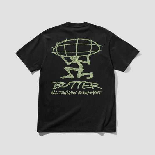 Butter Goods Terrain T-Shirt Black