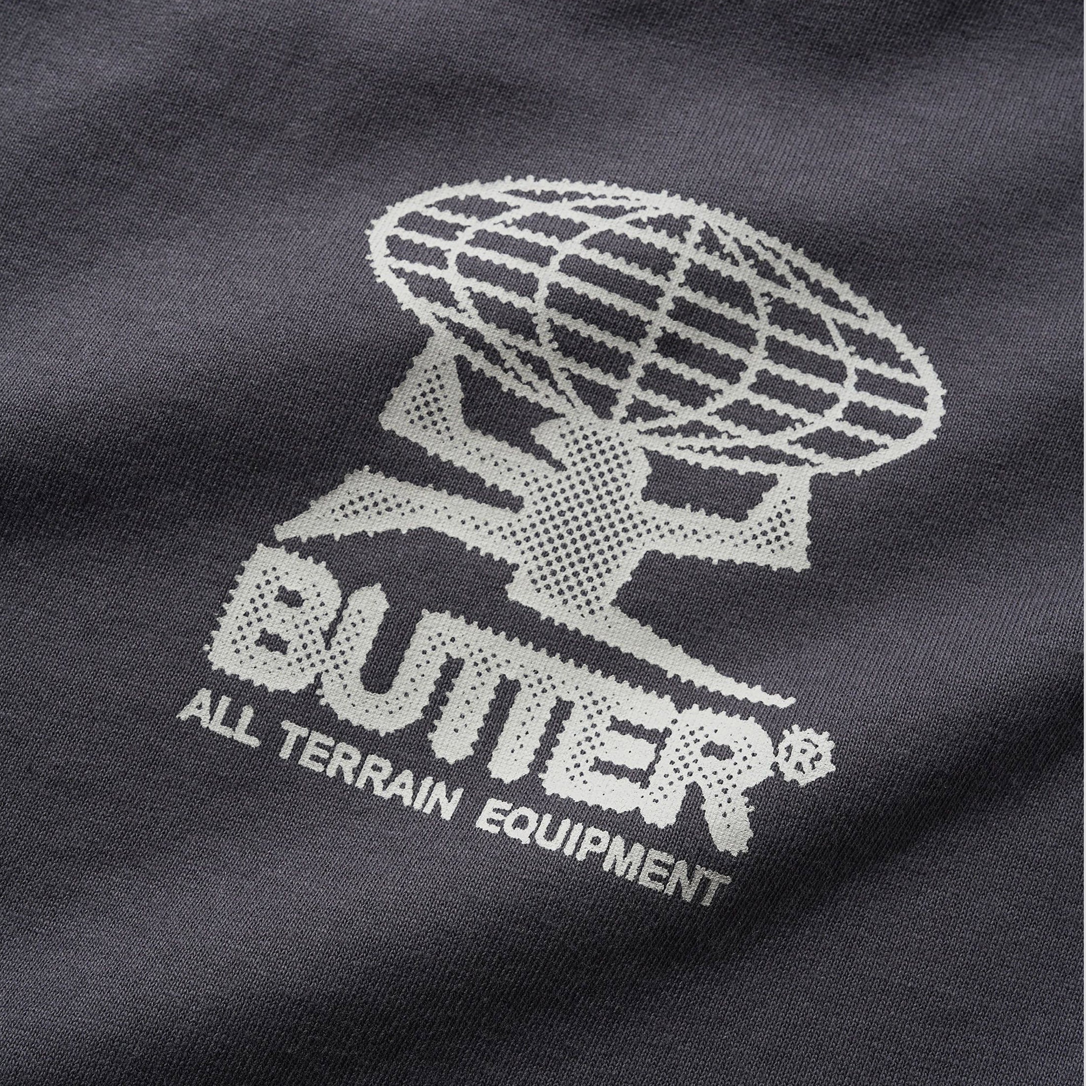 Butter Goods Terrain T-Shirt Washed Black