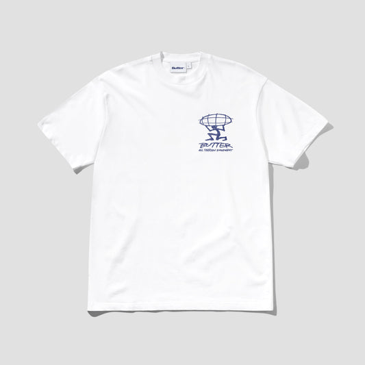 Butter Goods Terrain T-Shirt White
