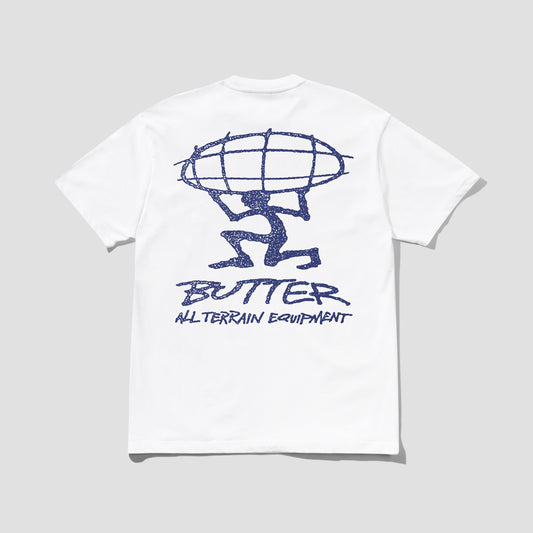 Butter Goods Terrain T-Shirt White