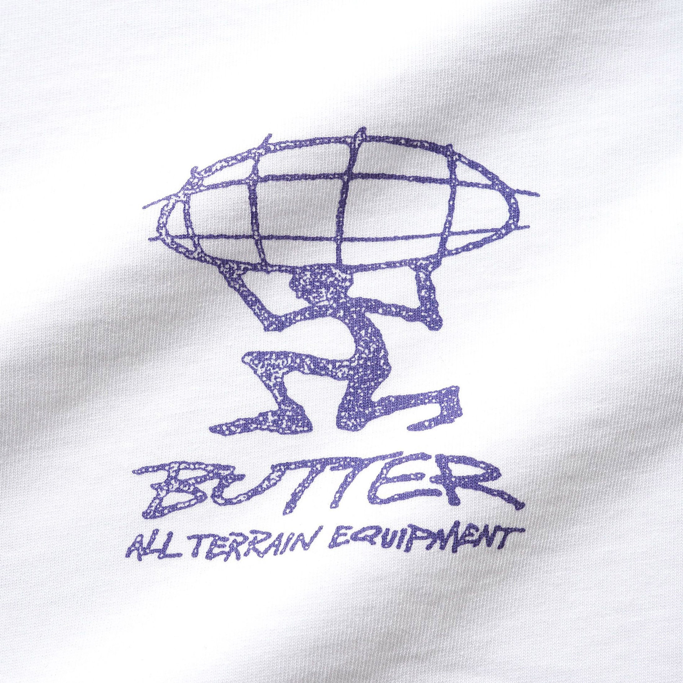 Butter Goods Terrain T-Shirt White