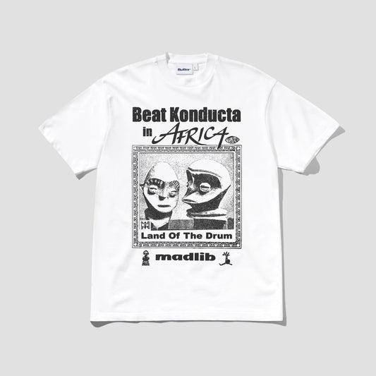 Butter Goods X Madlib Africa T-Shirt White