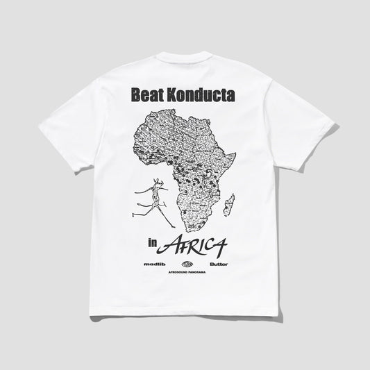 Butter Goods X Madlib Africa T-Shirt White