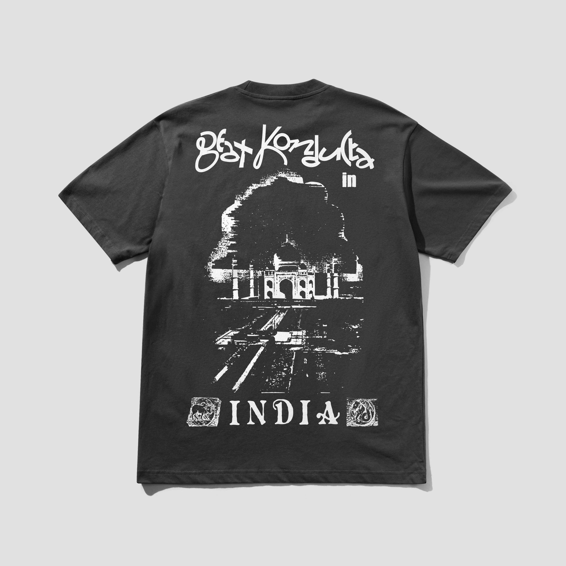 Butter Goods X Madlib India T-Shirt Washed Black