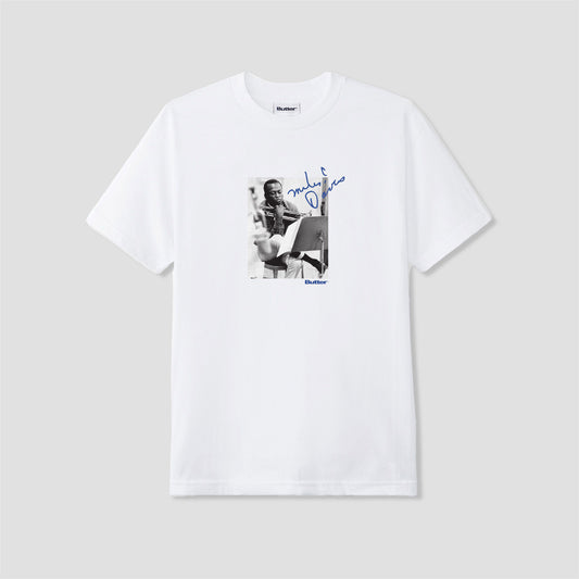 Butter Goods x Miles Davis Kind of Blue T-Shirt White