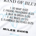 Load image into Gallery viewer, Butter Goods x Miles Davis Kind of Blue T-Shirt White
