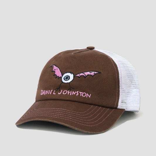 Butter x Daniel Johnston Eye Trucker Cap Brown